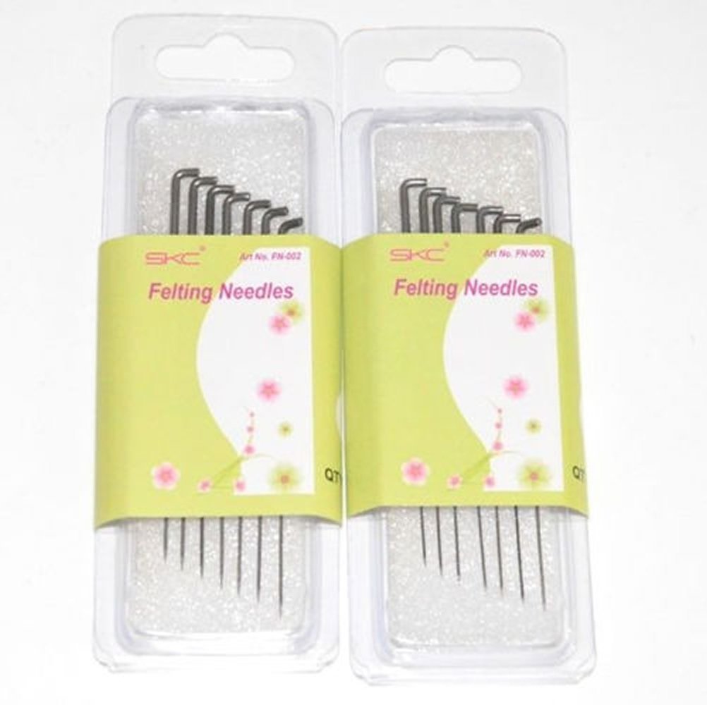 Set de 7 agujas para manualidades de fieltro agujado o needle felt